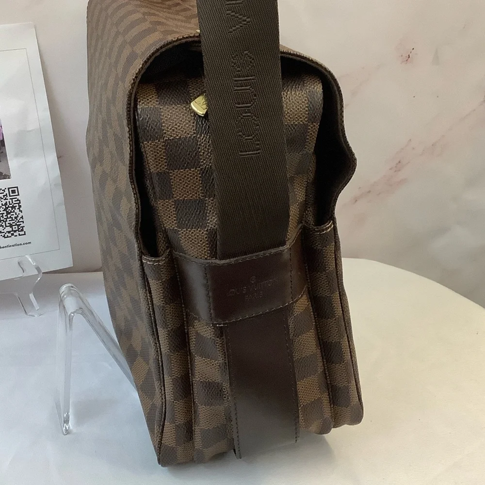 GUC Louis Vuitton Naviglio Damier Ebene Messenger